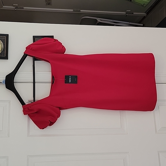 Red Mini Dress - Forever 21 NWT - Picture 2 of 2
